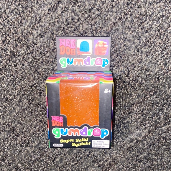 Schylling Other - Needoh Gumdrop Super Solid Squish - Orange NEW
